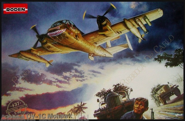 Rod437 Самолёт OV-1C Mohawk Roden