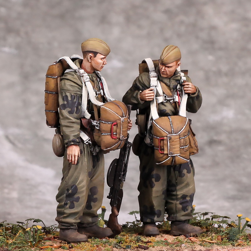 3108SOGA Расчёт ручного пулемёта ДП-27 ВДВ РККА. 1941 г. SOGA Miniatures