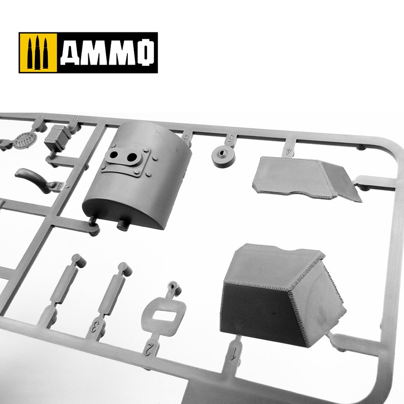 AMIG8503 Немецкий танк Panzer I Ausf. A Breda, Spanish Civil War 1/16 Panzer I Ausf. A Breda, Spanish Civil War Ammo Mig