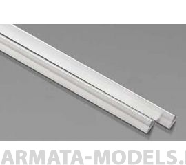 KS5098 Треугольная алюминиевая трубка 5 мм, 2 шт