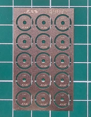 4907J Диск для ревитера  d 8.5 мм, шаг 0,65 мм, 15 шт.
