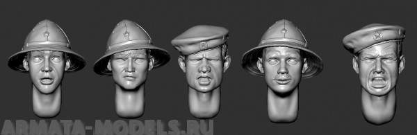 ARM356050 Головы ВДВ/Афганистан №1 ARMOR35