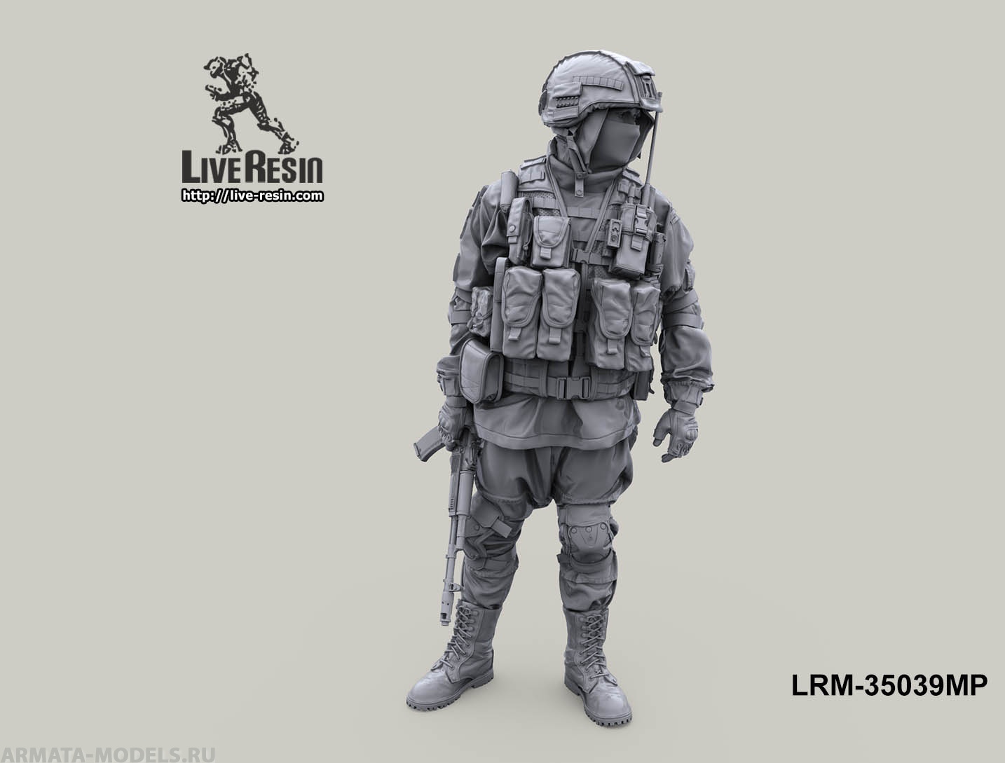 LRM35039MP Боец военной полиции РФ -1 Live Resin