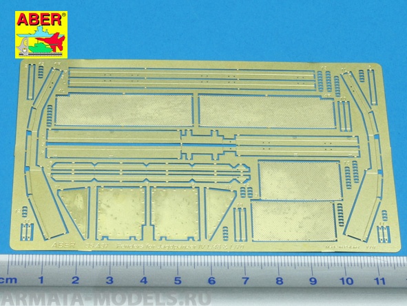 ABR-35-A37  Дополнения для  Fenders for Jagdpanzer IV для  1/35