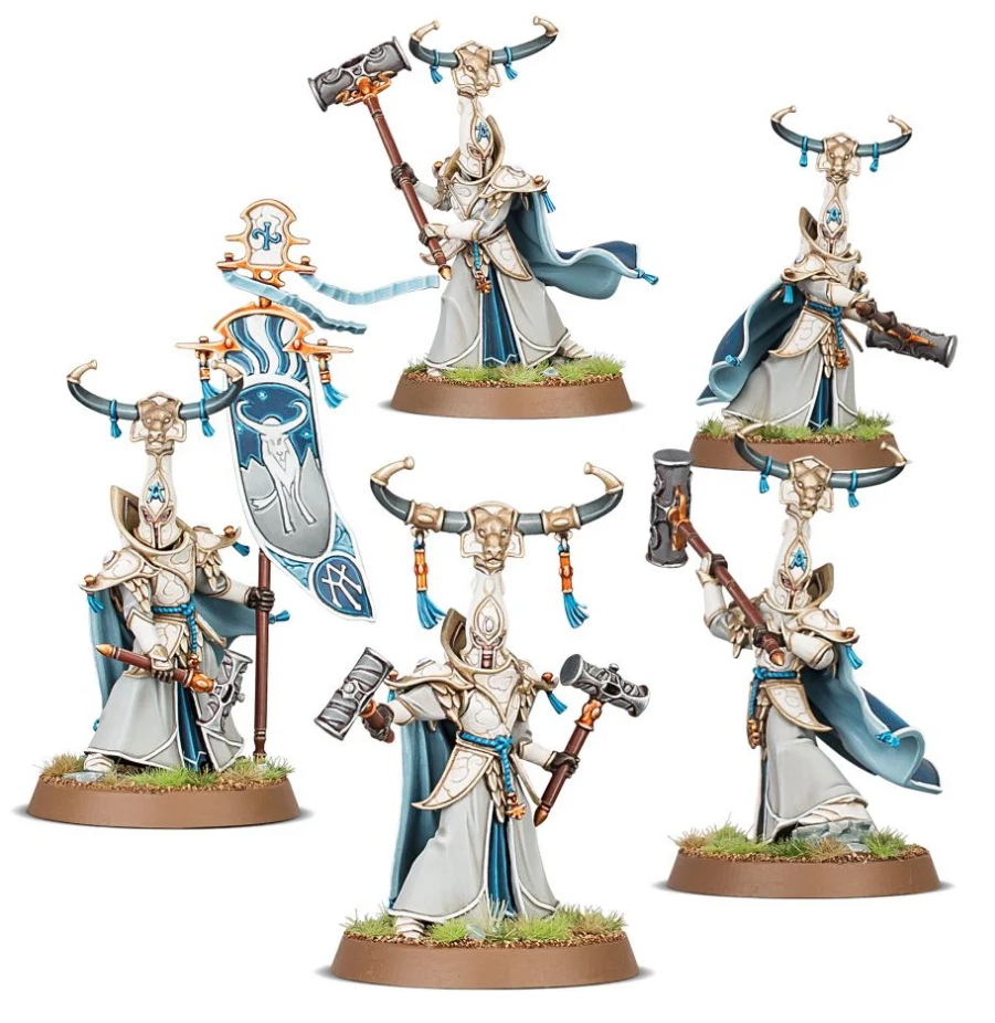 87-54GW Набор Люминеты, Повелители Владений. Каменные Стражи Аларита (Lumineth Realm-Lords: Alarith Stoneguard)