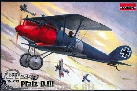 Rod613 Самолёт PFALZ D.III Roden