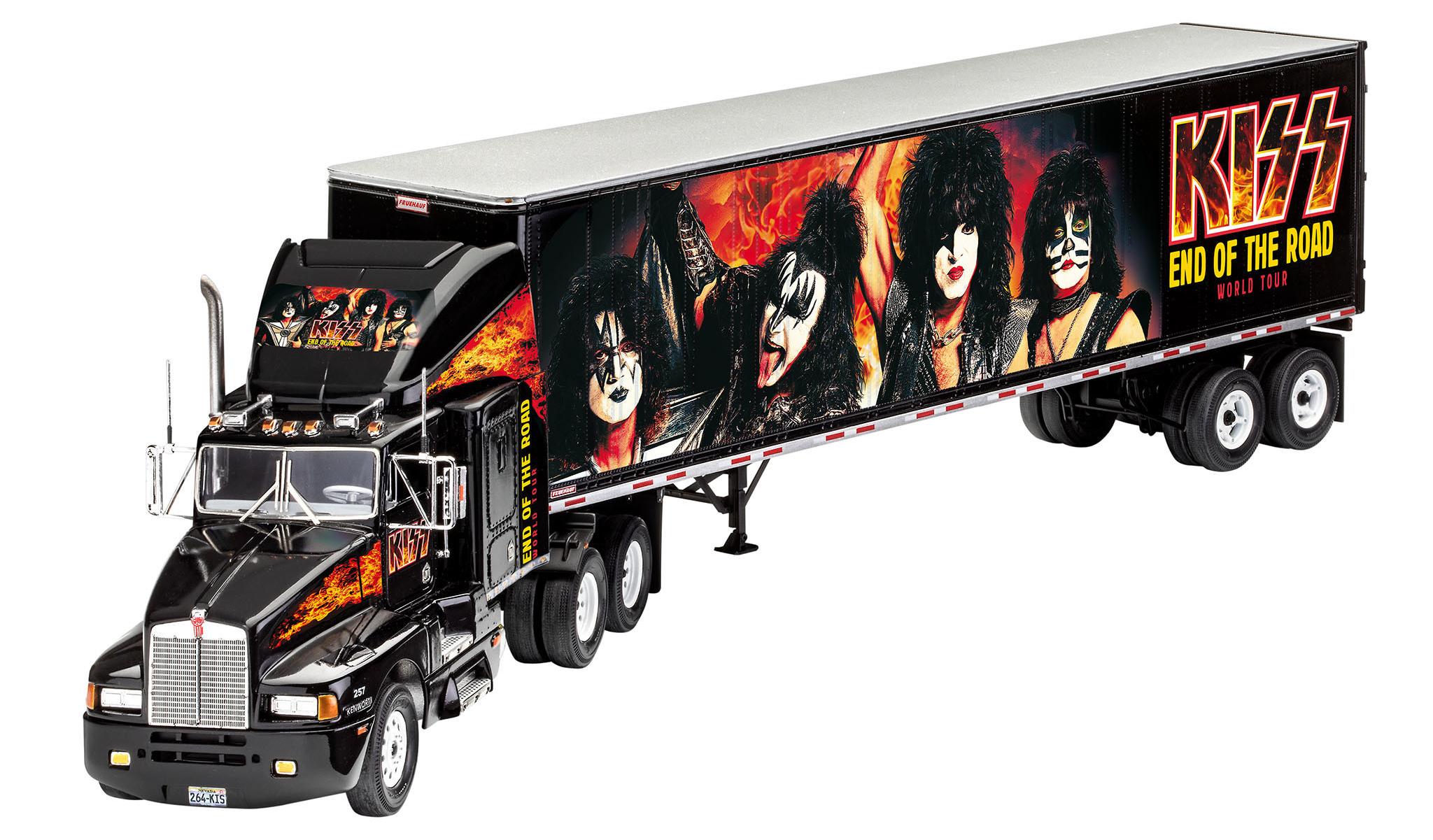 07644RE Подарочный набор Трейлер KISS Revell