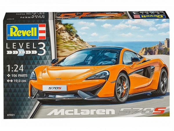 07051 Спорткар McLaren 570S Revell