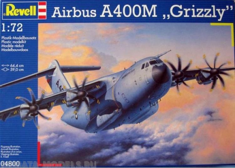 04800 Самолет Военно-транспортный Airbus A400M Revell