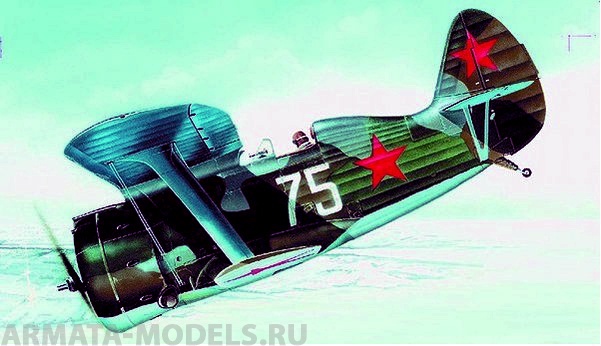 0832SM Самолёт  I-153 Chayka (1:72) Smer