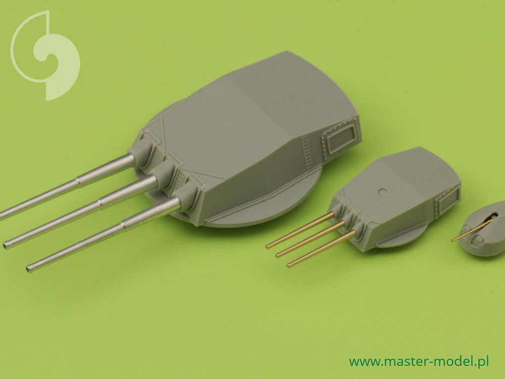 SM-350-064 Вооружение RN Roma - стволы 381мм (9шт), 152мм (12шт), 90мм (12шт)