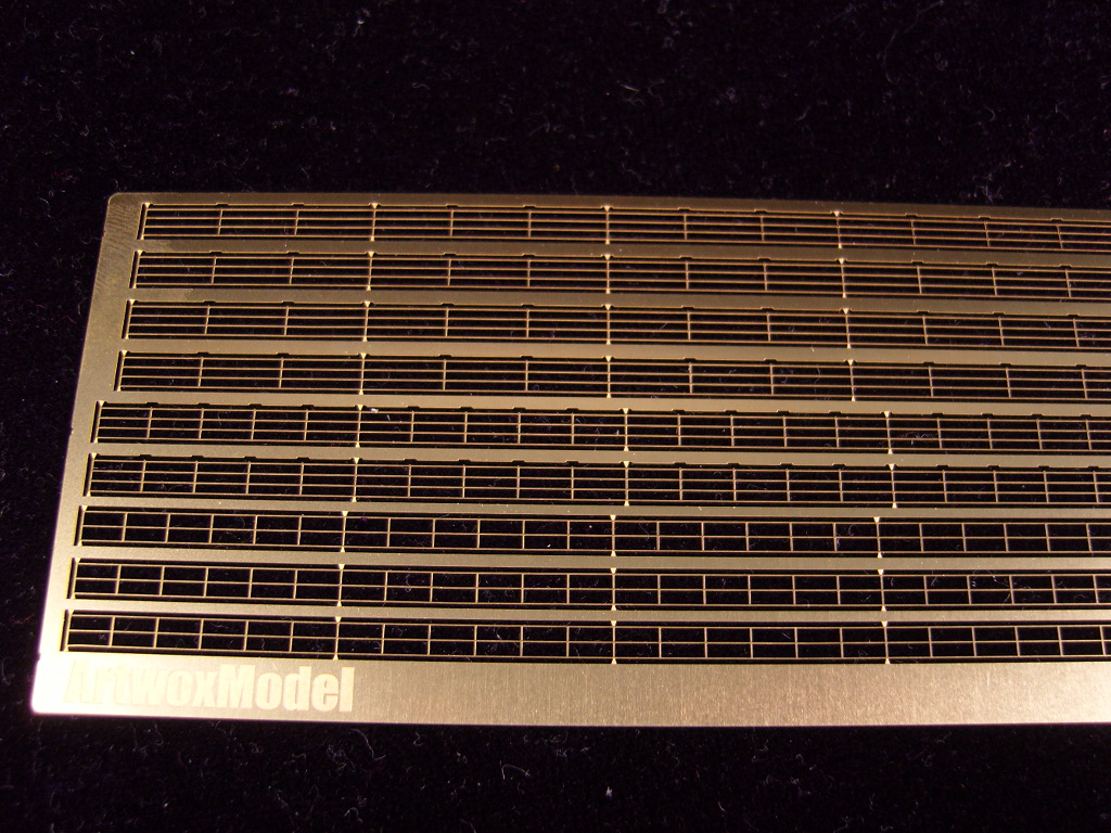 AW60020 Деревянная палуба для U.S.S Ships Utility Rail 1/350