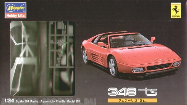 20231 Автомобиль Ferrari 348ts Hasegawa