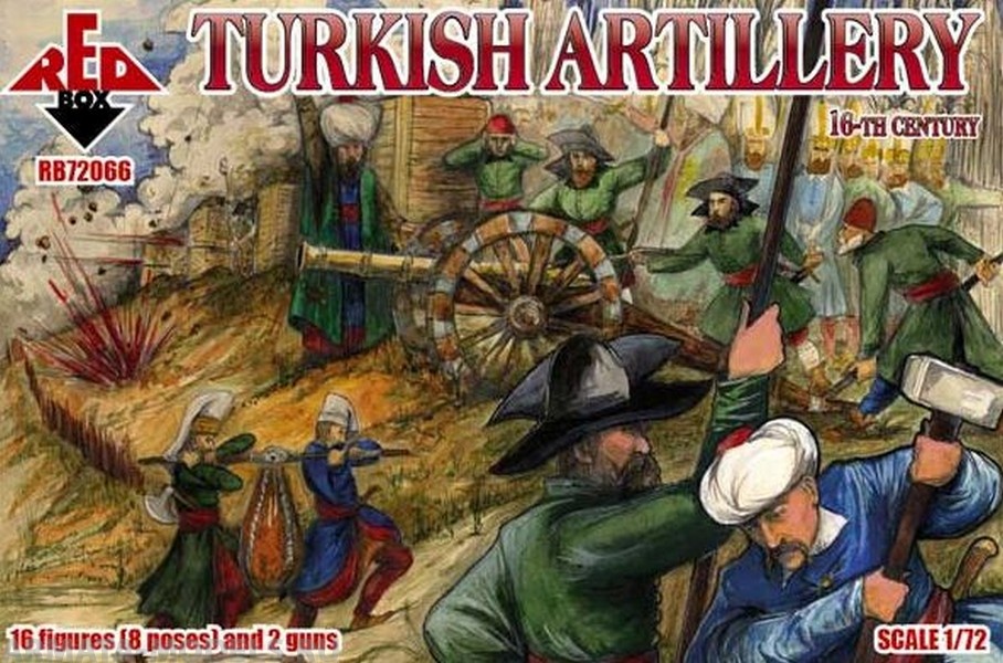 RB72066 Фигуры Turkish Artillery 16th century  Red Box