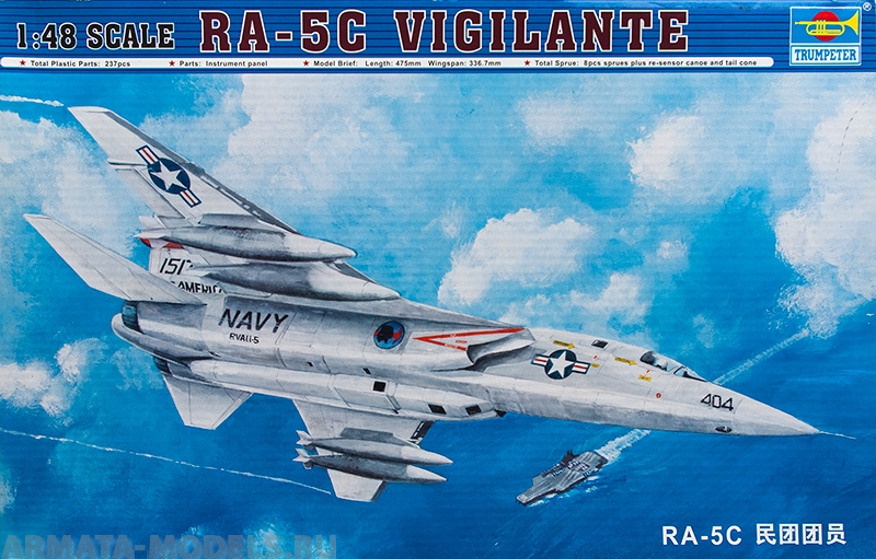 02809P RA-5C Vigilante Trumpeter