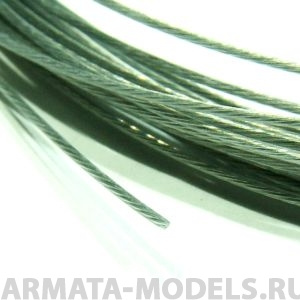 084 08RB Стальной трос Steel rope, f=0,8