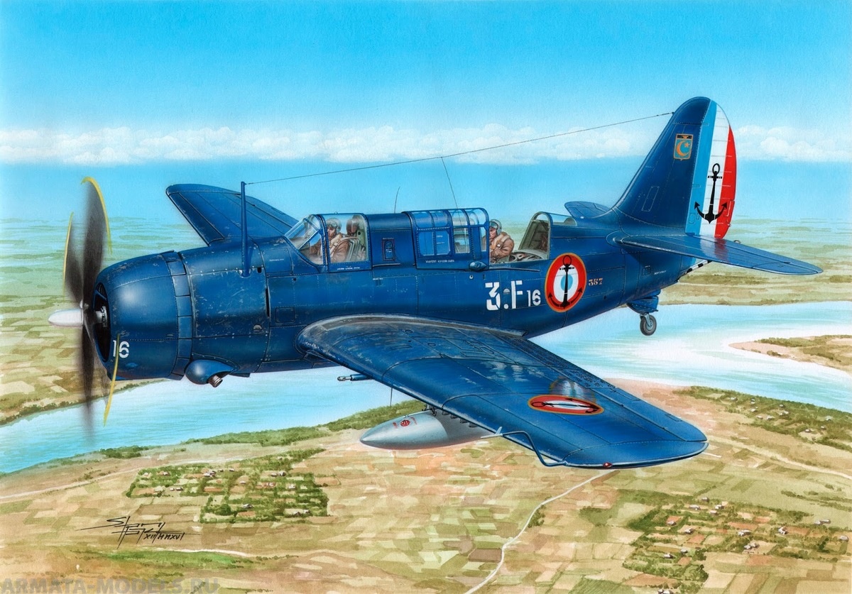 SH72350 Самолёт SB2C-5 Helldiver The Final Version Special Hobby