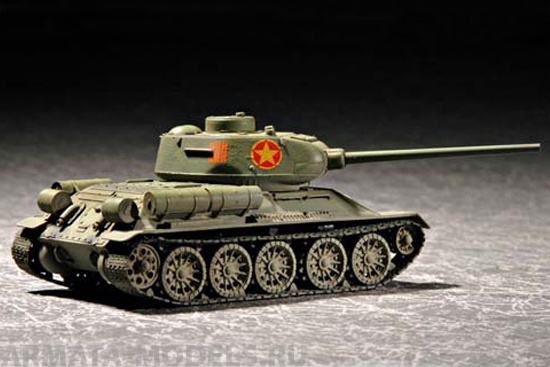 07207 Танк  Т-34/85 мод 1944 г. китайский Trumpeter