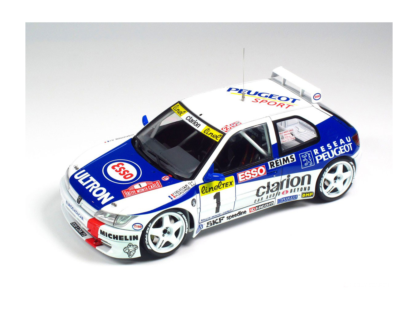 NU24009 Peugeot 306 Maxi 1996 Rally Monte Carlo NuNu