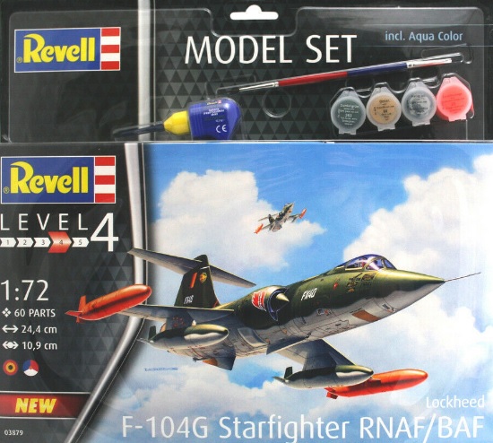 63879RE Набор Локхид F-104 G Starfighter NL/B «Старфайтер» Revell