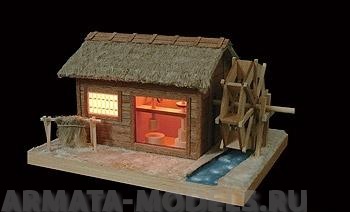 WJ35864 Сборная модель Suisha-Goya, дом с подсветкой WOODYJOE