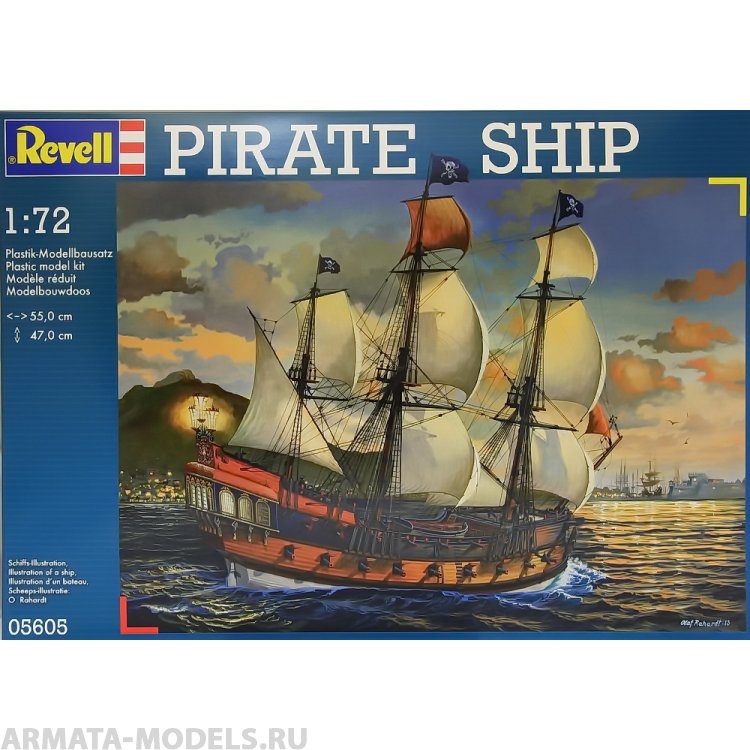 05605 Пиратский корабль Revell