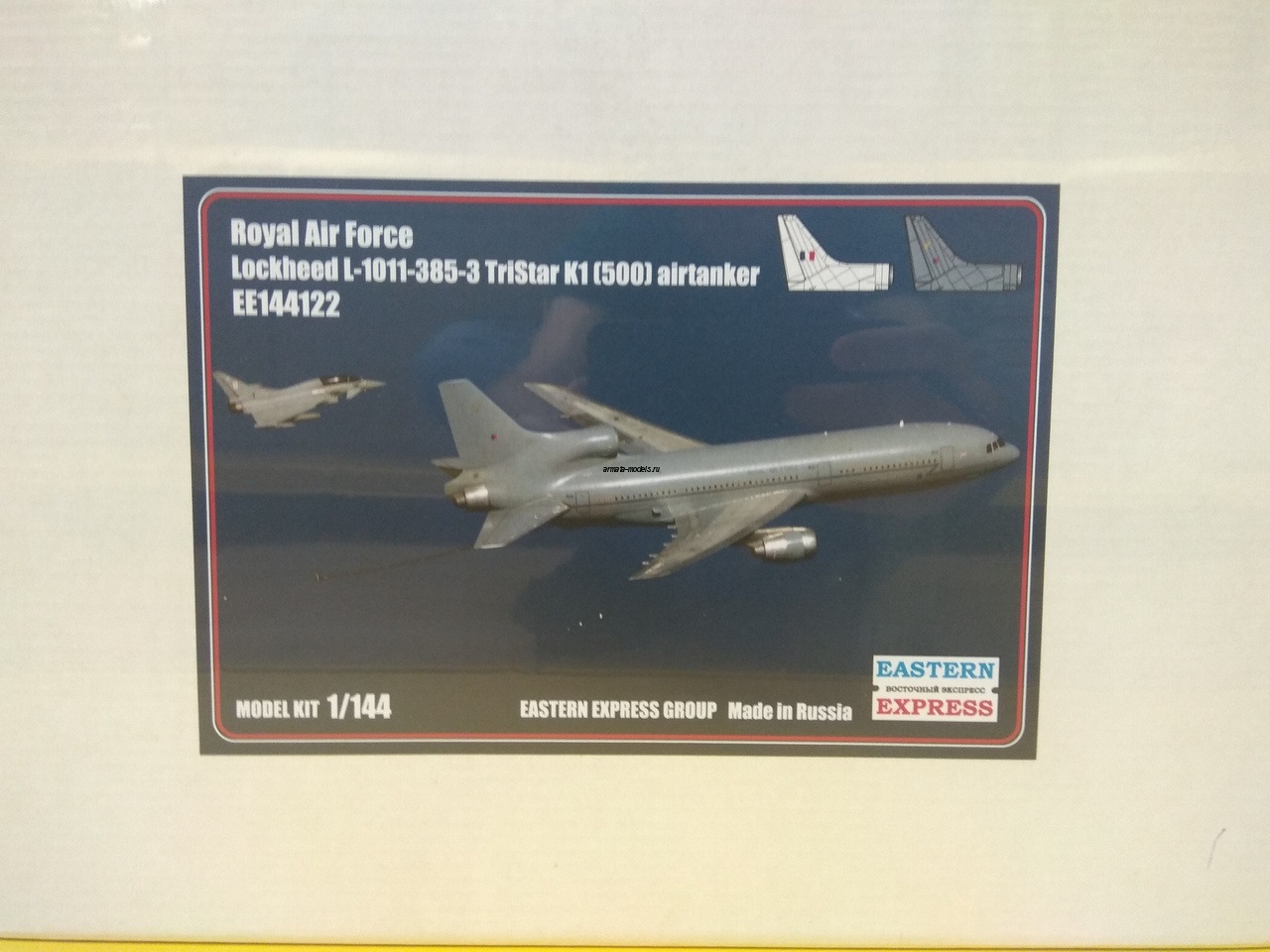 ЕЕ144122 Авиалайнер L-1011-385 Tristar K1 (500) Air Tanker 1/144