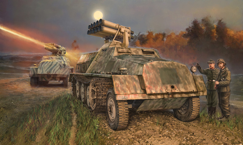6562ИТ Бронеавтомобиль 15 cm Panzerwerfer 42 auf Schwerer We Italeri