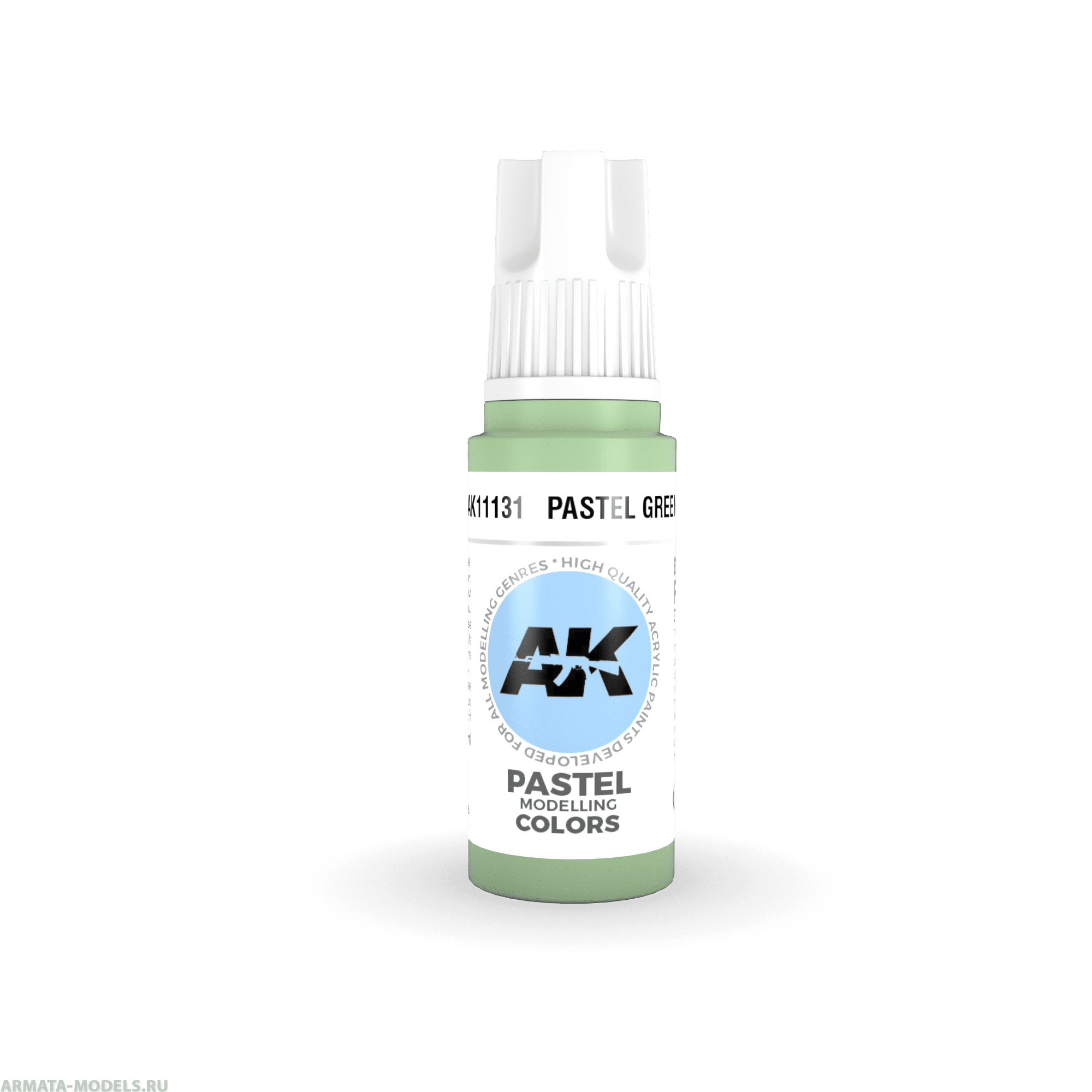 AK11131 Краска акриловая Pastel Green 17ml