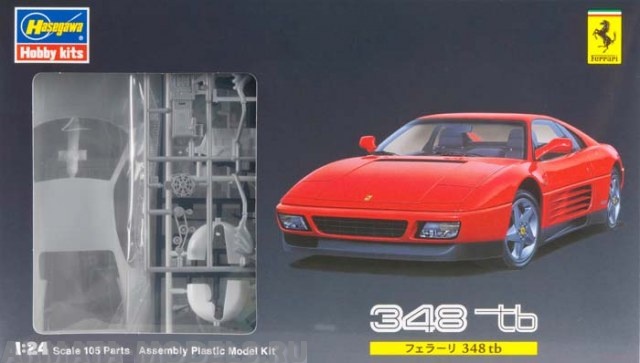 20230 Автомобиль Ferrari 348tb Hasegawa