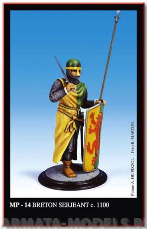 FRIUL-MP-14 Бретонский сержант 1100 г. Friulmodel