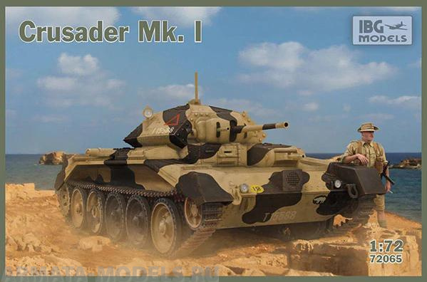IBG72065 Crusader Mk.I - British Cruiser Tank Mk.VI IBG models