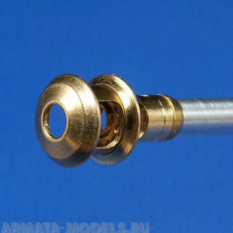 35B89RB Точеный ствол 1:35 METAL BARREL FOR STUG III G (FINAL) STUG IV LATE