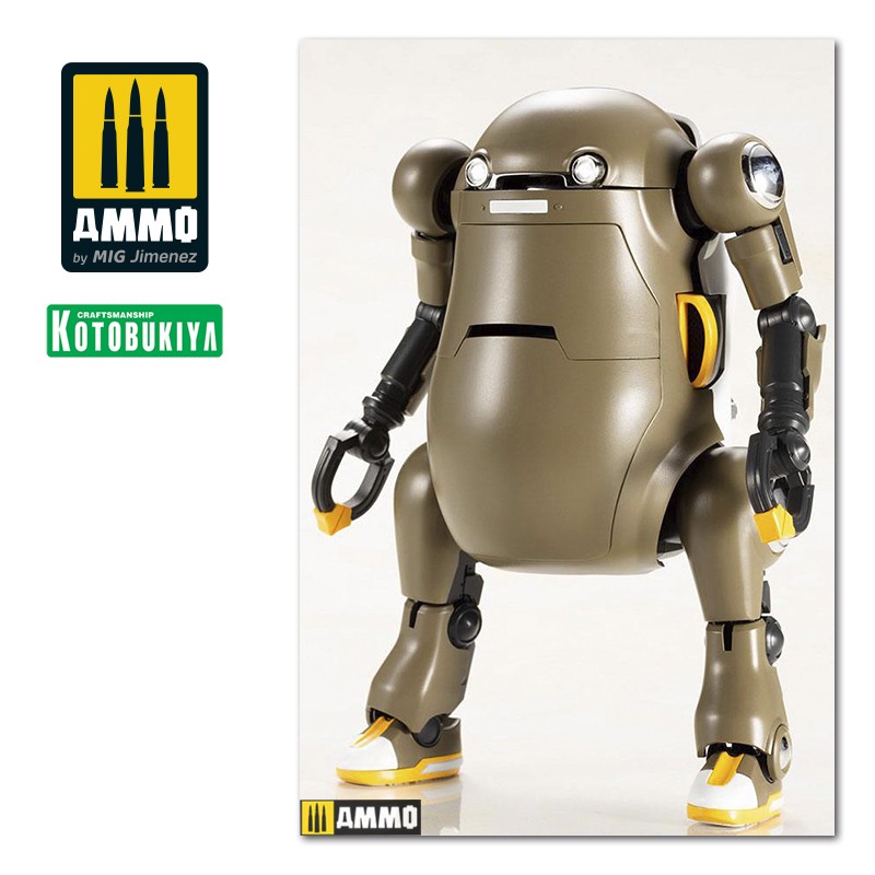 KTOFG074 Сборная модель Frame Arms Girl Plastic Model Kit Hand Scale Girl Gourai with MechatroWeGo Brown KOTOBUKIYA