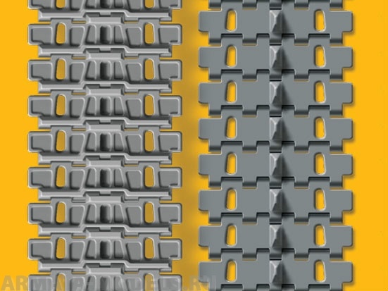 ЕЕ35107 Набор раздельных траков для танков КВ ранних серий