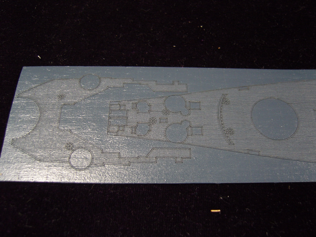 AW20025 Деревянная палуба для USS IOWA BB-61