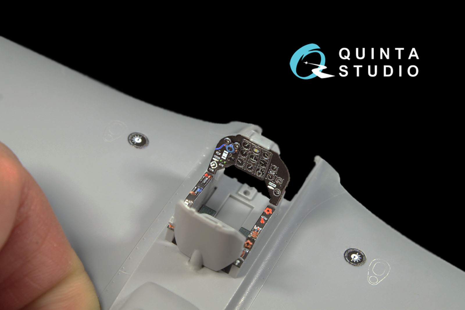 QD48001 3D Декаль интерьера кабины Як-3 (для модели Звезда 4814)