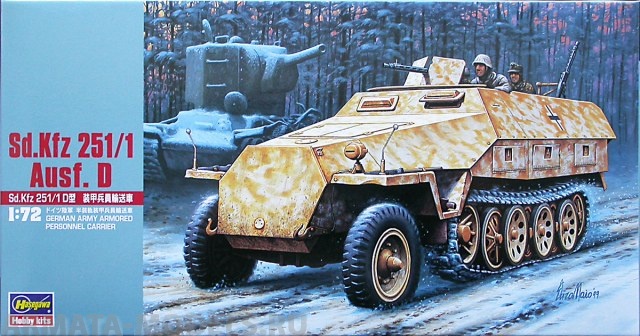 31144  БТР SD.KFZ 251/1 AUSF.D. Hasegawa