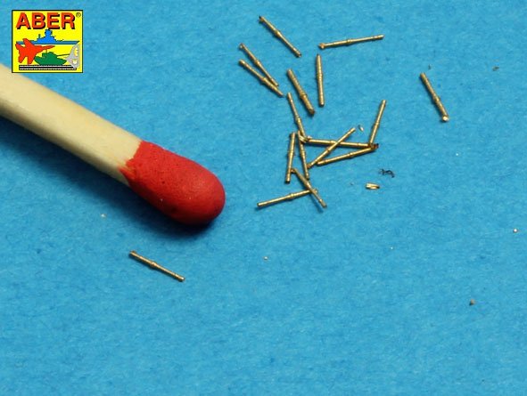 ABR-1:700-L-36  Дополнения для  Set of 20 pcs 37 mm /54 Breda gun barrels for Italian Navy ships для  1/700