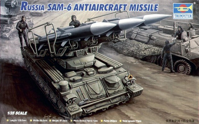 00361P Танк  Российский ЗРК «Куб»  Trumpeter