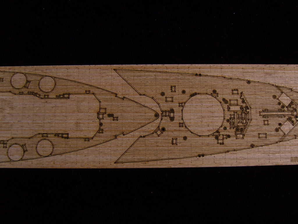AW20052 Деревянная палуба для HMS Nelson