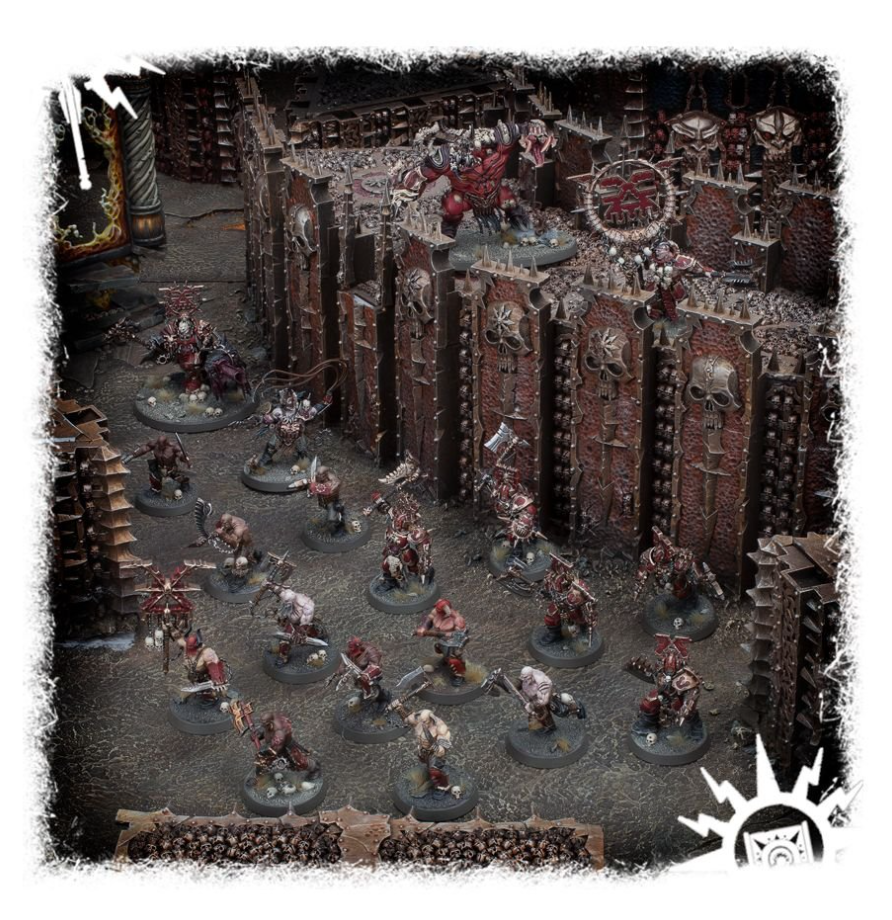 70-81 Набор Начни Собирать! Связанные Кровью Кхорна. Орда Кровавых Клинков (Start Collecting! Khorne Bloodbound Goreblade Warband)