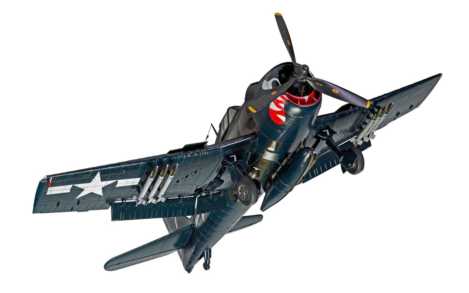 A19004 Сборная модель самолета Grumman F6-F5 Hellcat Airfix