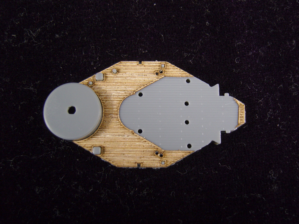 AW20081 Деревянная палуба для IJN Yamashiro 1941