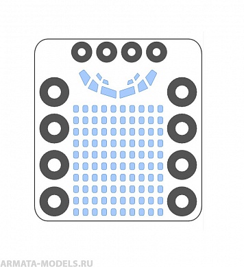 7019PK-1 Пассажирский авиалайнер Боинг 737-800 S7 PRO KIT