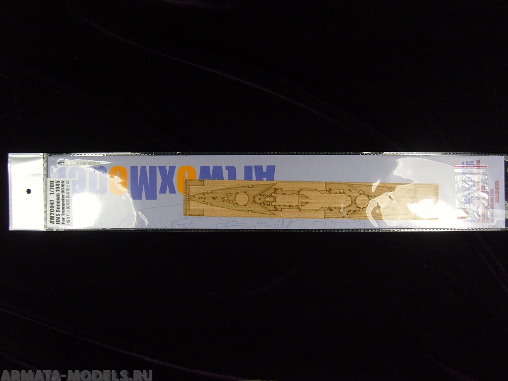 AW20047 Деревянная палуба для HMS Renown 1945