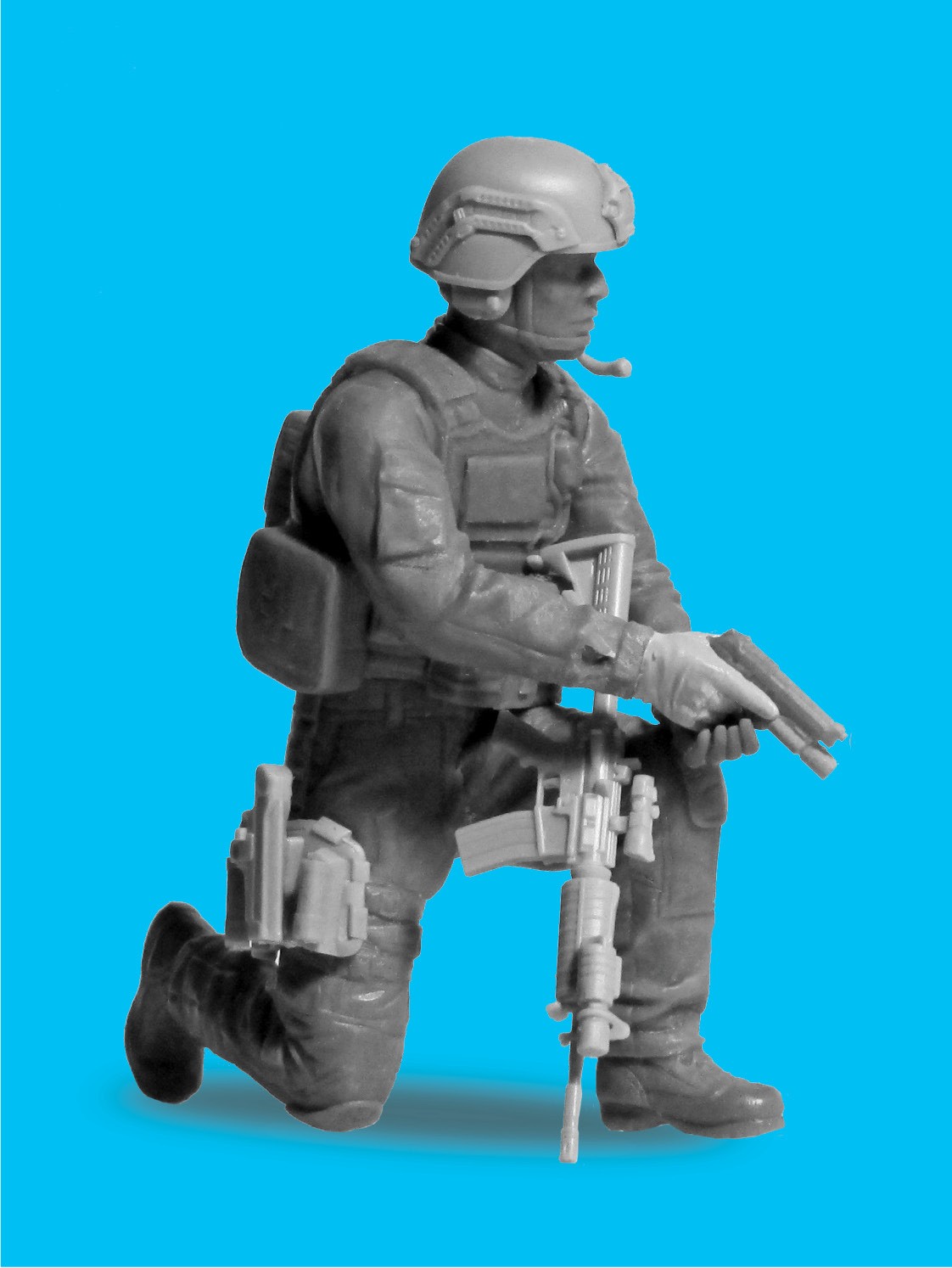 24104 Фигура, Боец группы S.W.A.T. №4 ICM