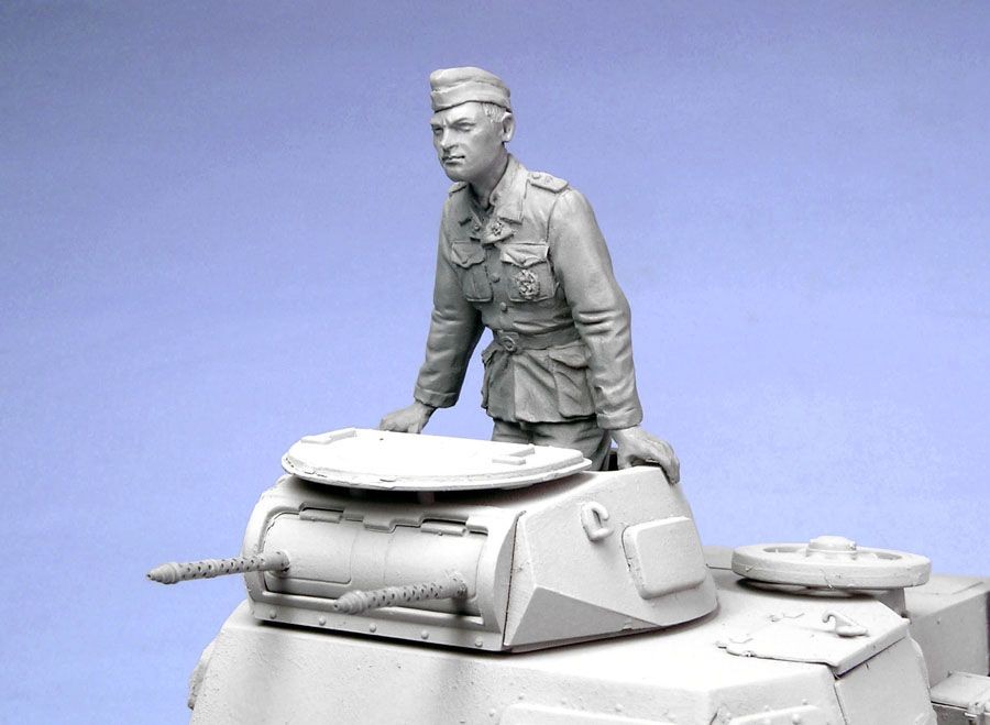 Т-35041 Немецкий танковый офицер африканского корпуса (1941 г) Tank