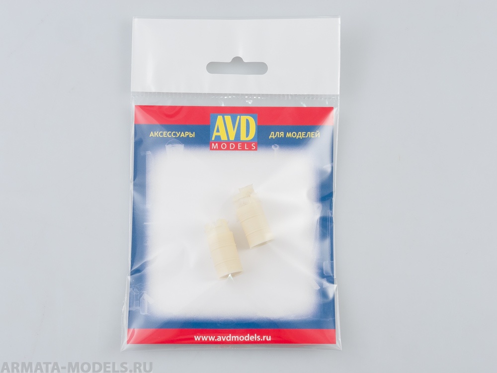 AVD143001102 Миниатюра Бочка металлическая 200л, 2 шт.