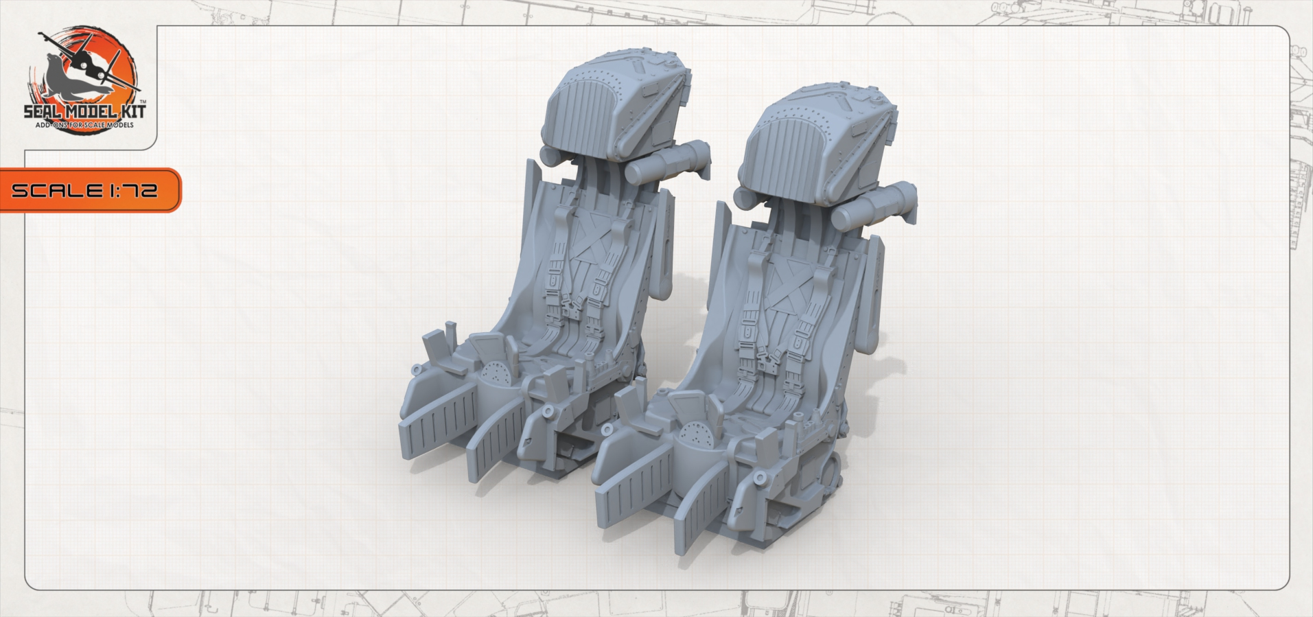 smk72014  "Кресла К-36Д для Т-4 Сотка" (2шт)